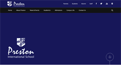 Desktop Screenshot of preston-international.com