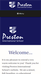 Mobile Screenshot of preston-international.com